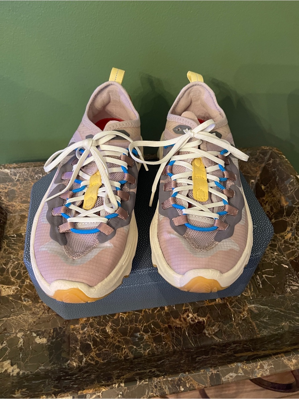Women’s Sorel Multi-Color Athletic Sneakers - Grey/Yellow Accent